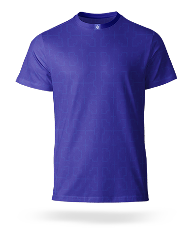 Euphoric Life Shipibo Conibo Star Pattern Tshirt Indigo.